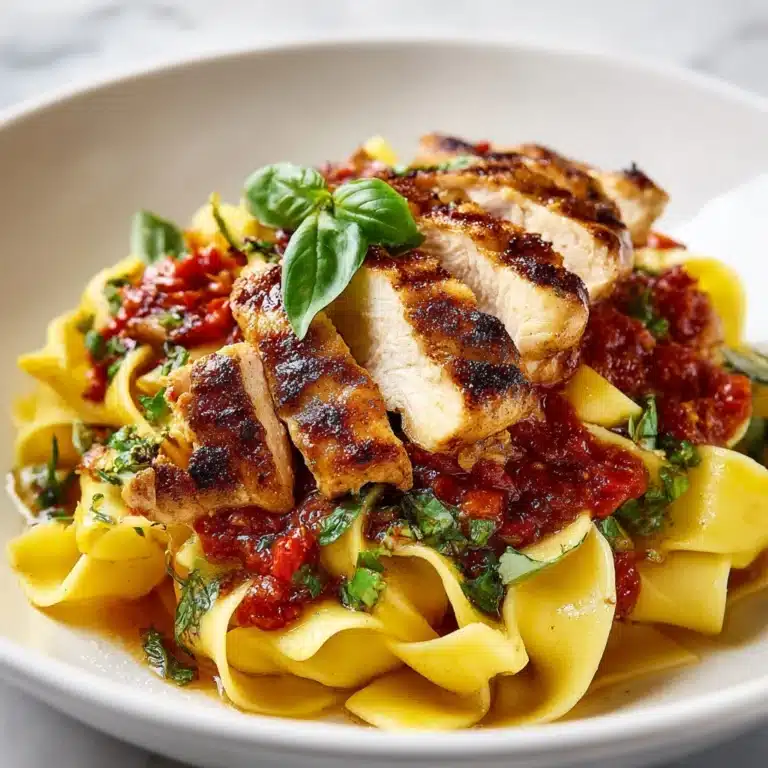 Chicken Boscaiola Pasta Recipe