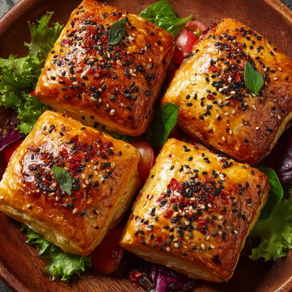 Puff Pastry Samosa Chaat Recipe