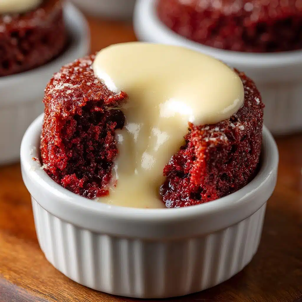 Homemade Red Velvet Brownie Dippers with Cheesecake Dip Recipe - Recipe Image