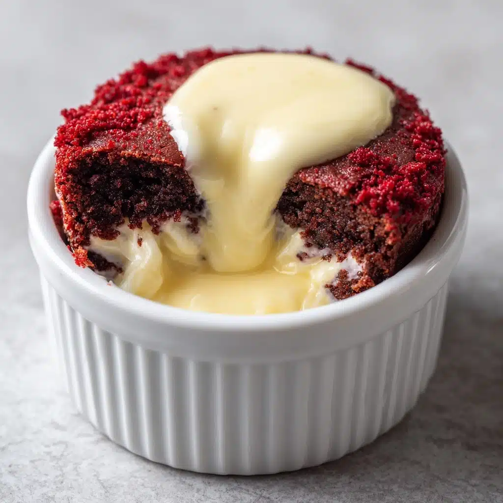 Homemade Red Velvet Brownie Dippers with Cheesecake Dip Recipe - Recipe Image