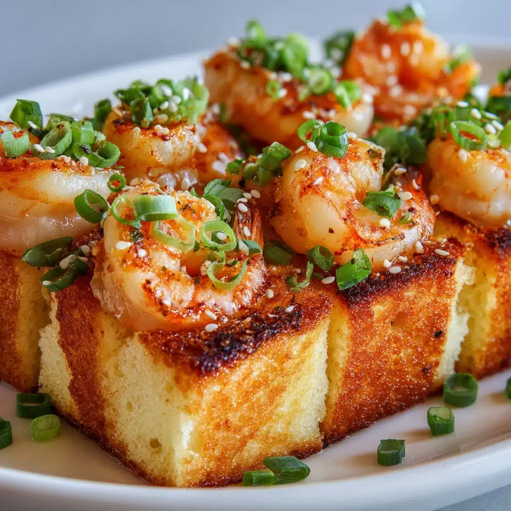 Korean Chinese Shrimp Toast Recipe - Recipe Image