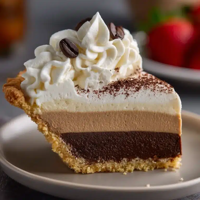 Dark Chocolate Tart with Espresso Whipped Cream Recipe