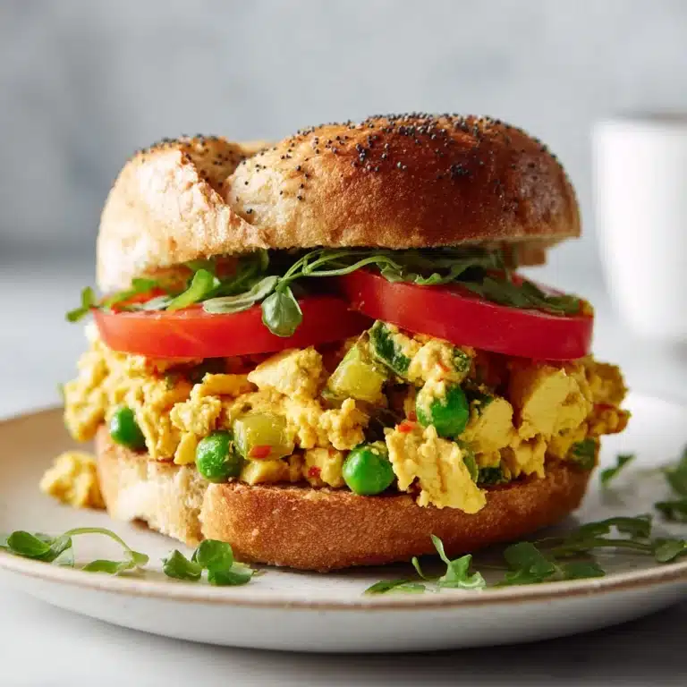 Tofu Scramble Breakfast Sandwiches Recipe