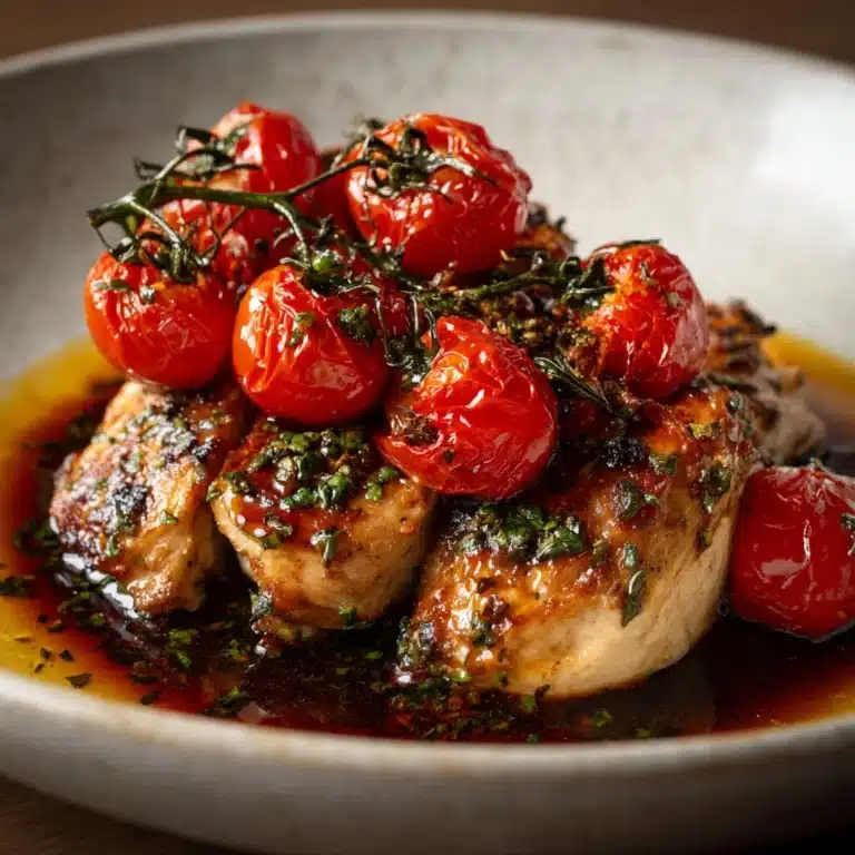 Balsamic Chicken and Tomatoes Recipe
