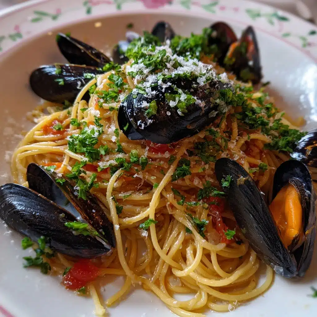 Speedy Mussels with Pasta Recipe