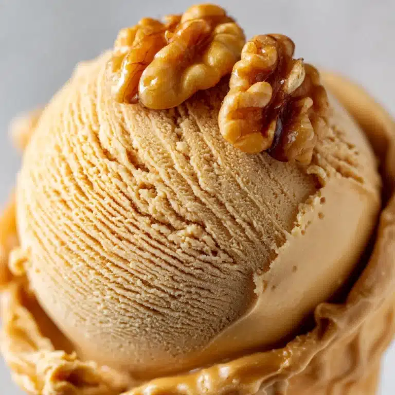 Pumpkin Spice Ice Cream with Walnuts Recipe