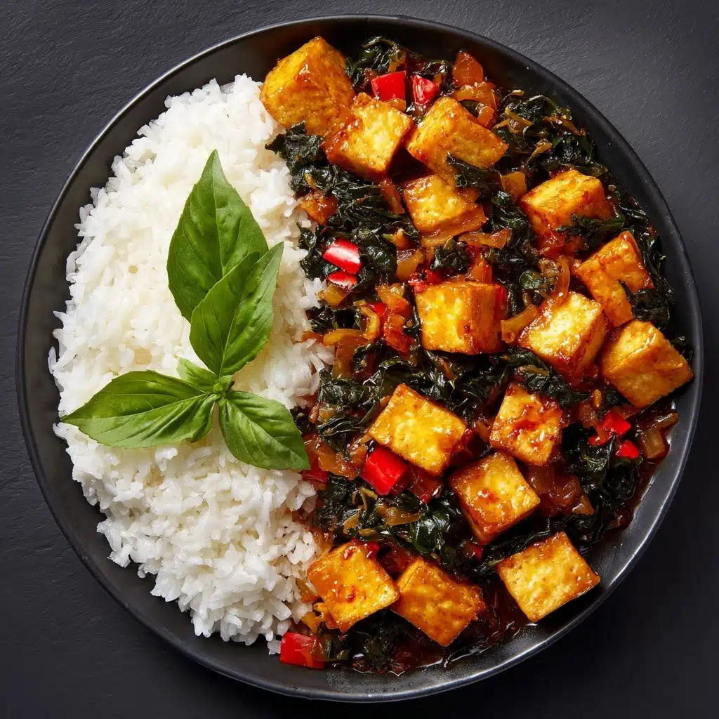 Thai Basil Tofu Recipe