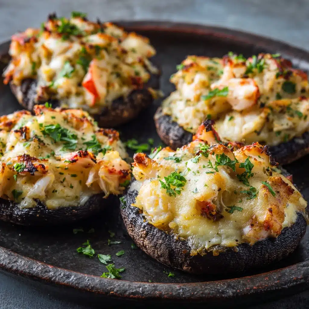 Crab-Stuffed Mushrooms Recipe