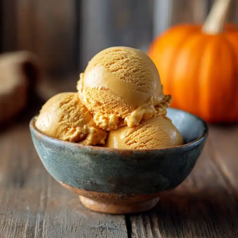 Pumpkin Peanut Butter Doggy Ice Cream Recipe