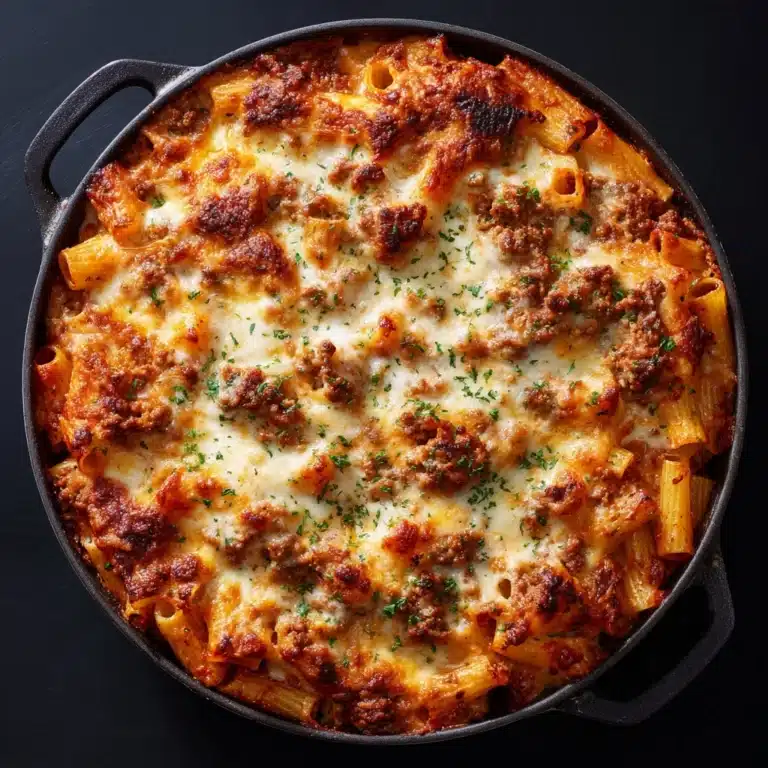 Baked Rigatoni with Sausage and Boursin Cheese Recipe