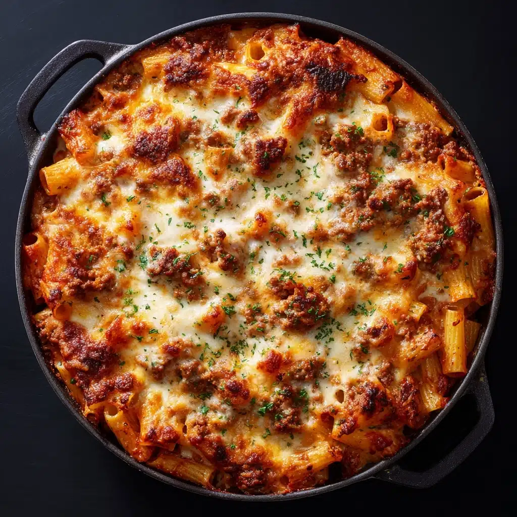 Baked Rigatoni with Sausage and Boursin Cheese Recipe