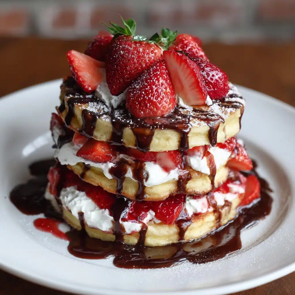 Strawberry Nutella Crepe Cake Recipe - Recipe Image
