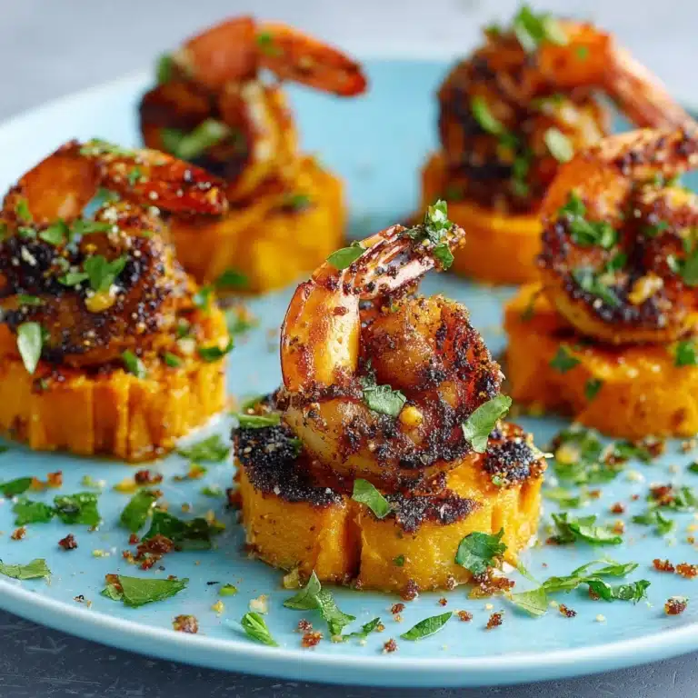 Cajun Shrimp Sweet Potato Bites Recipe