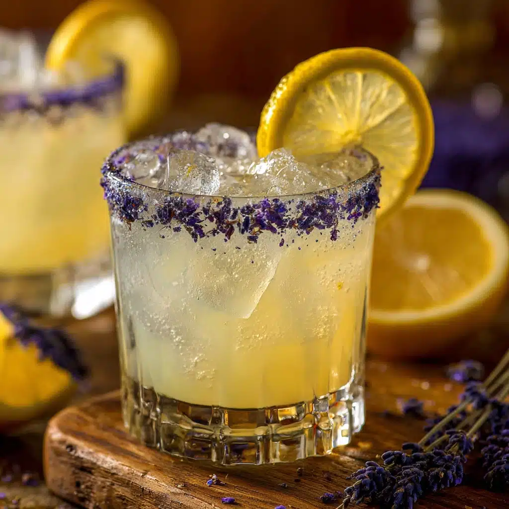 Lemon Lavender Margaritas Recipe