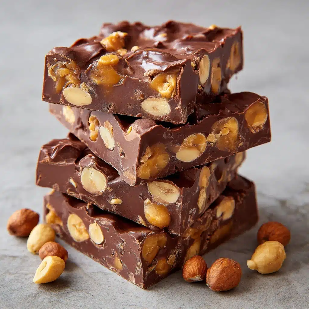 No Bake Crispy Snickers Bars Recipe - Recipe Image