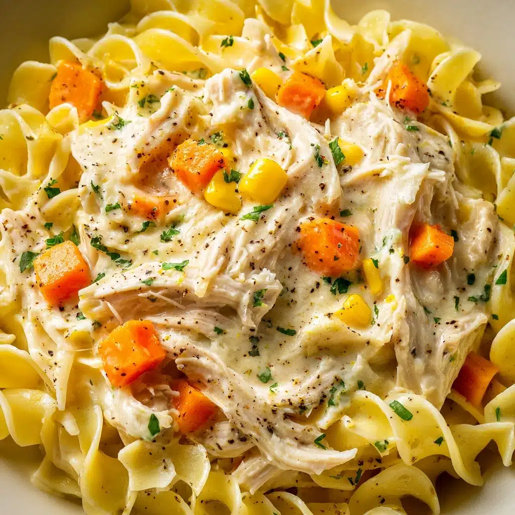 Creamy Ranch Chicken & Noodles Recipe