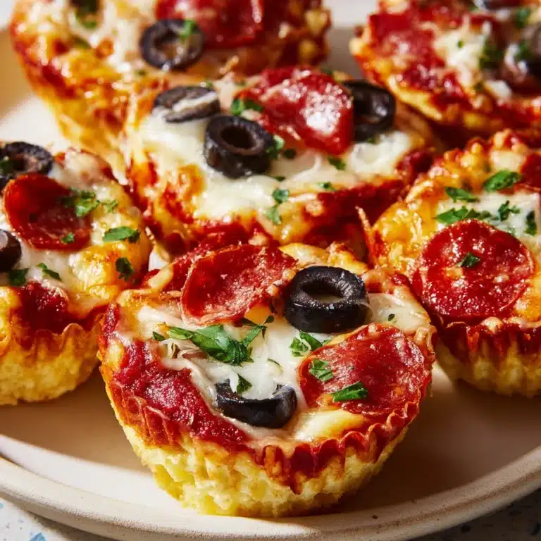 Pizza Cupcakes Recipe