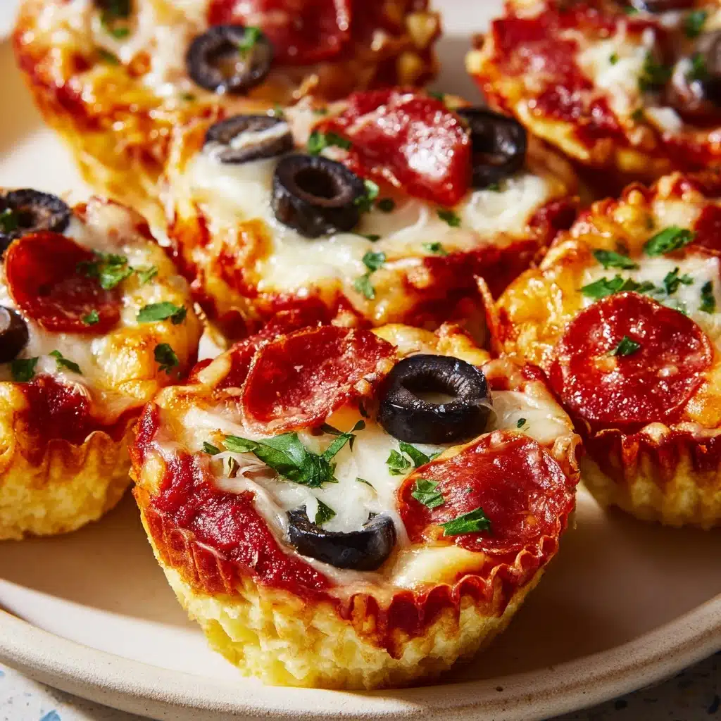 Pizza Cupcakes Recipe