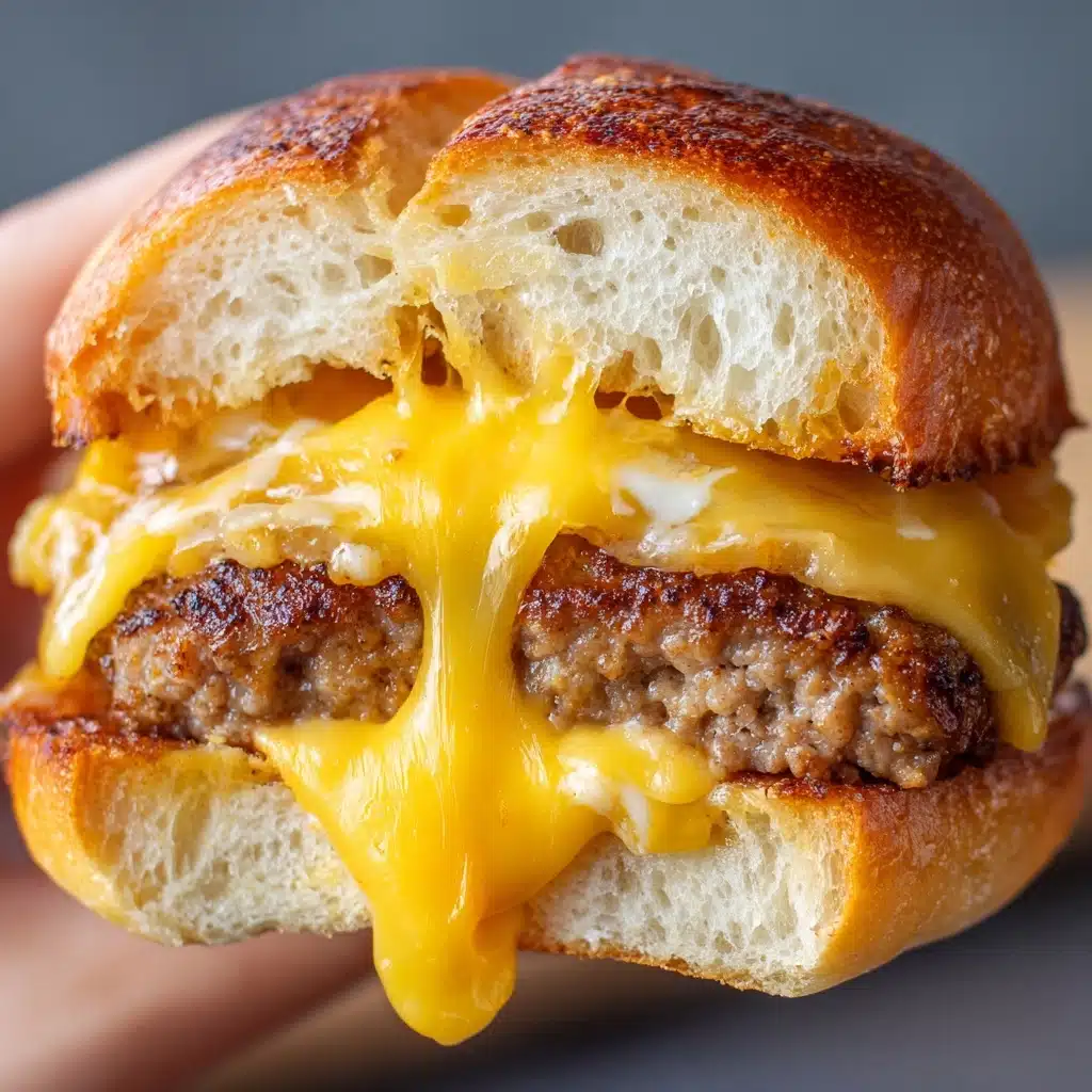 Breakfast Sliders with Sausage, Egg, and Cheese Recipe