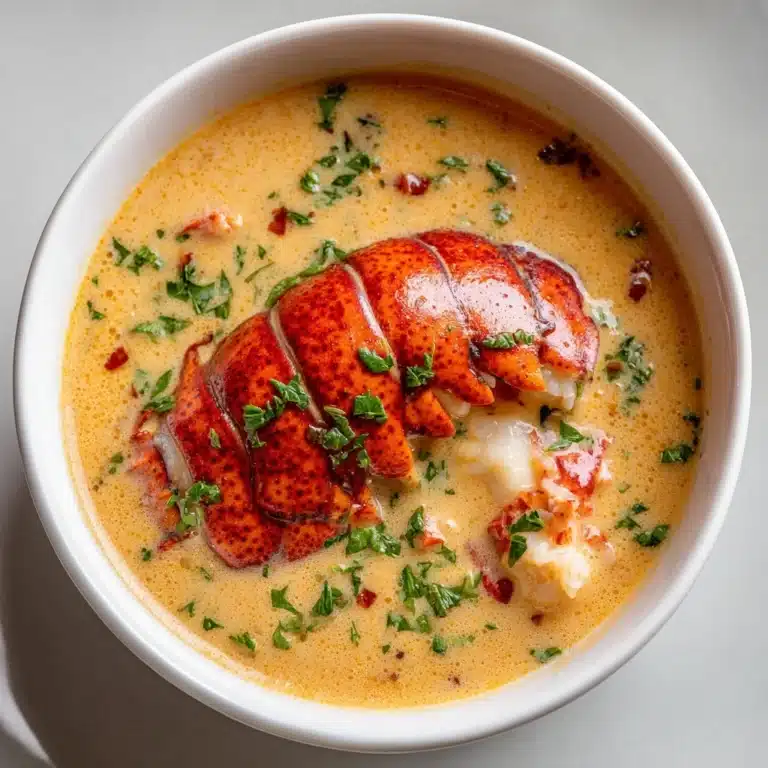 Velvety Lobster Bisque Recipe
