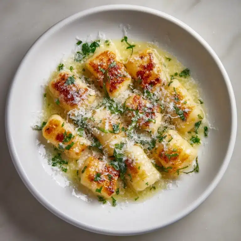 Toasted White Truffle Gnocchi Recipe