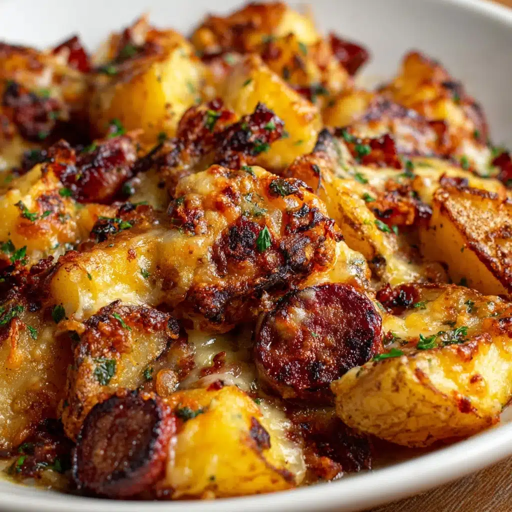 Oven-Roasted Smoked Sausage Potatoes Recipe - Recipe Image