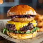 Onion Wrapped Flying Dutchman Burger Recipe