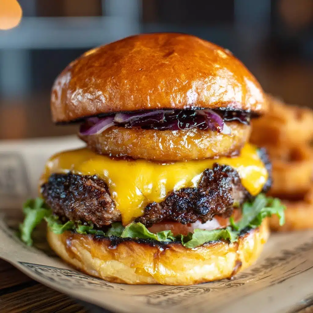Onion Wrapped Flying Dutchman Burger Recipe