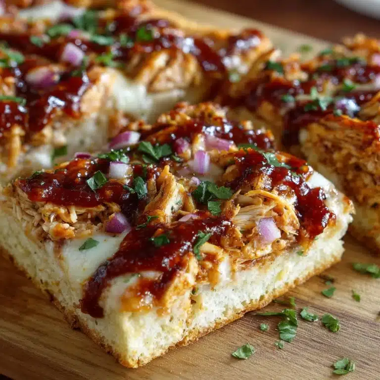 BBQ Chicken Flatbread Pizza Recipe