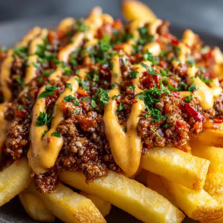 Nduja Beef Loaded Fries Recipe