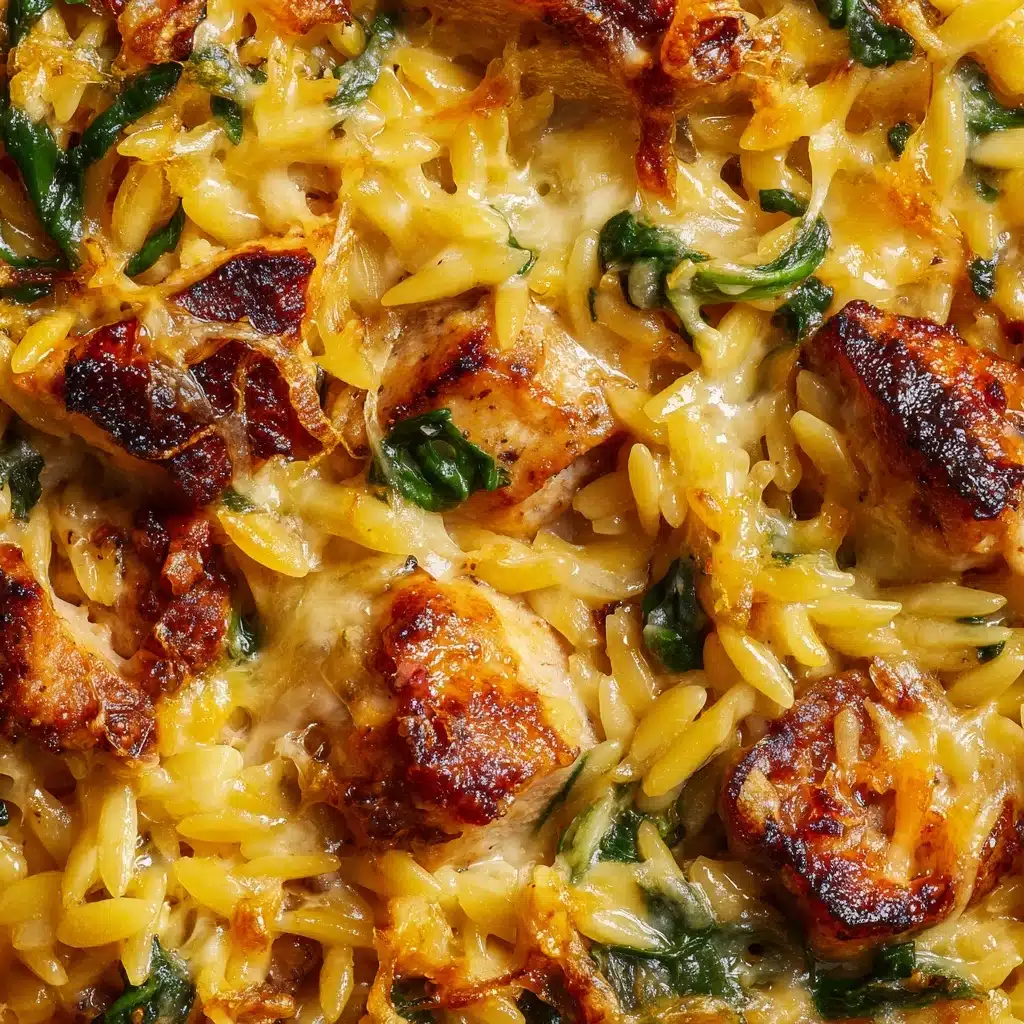 Monterey Chicken One Pan Orzo Recipe