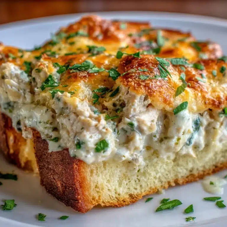 Crispy Cheesy Creamy Tuna Melt Recipe