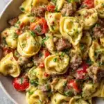 Meaty Tortellini Salad Recipe