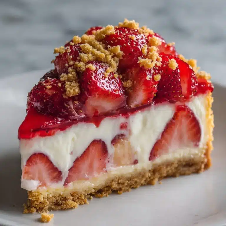 Berrylicious Strawberry Crunch Cheesecake Bursts with Texture Recipe