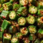 Garlic Chili Roasted Okra Adds Zing to Your Veggie Side Recipe