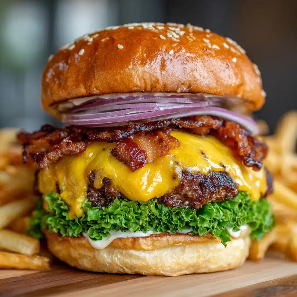 Hangover Burger Recipe - Recipe Image