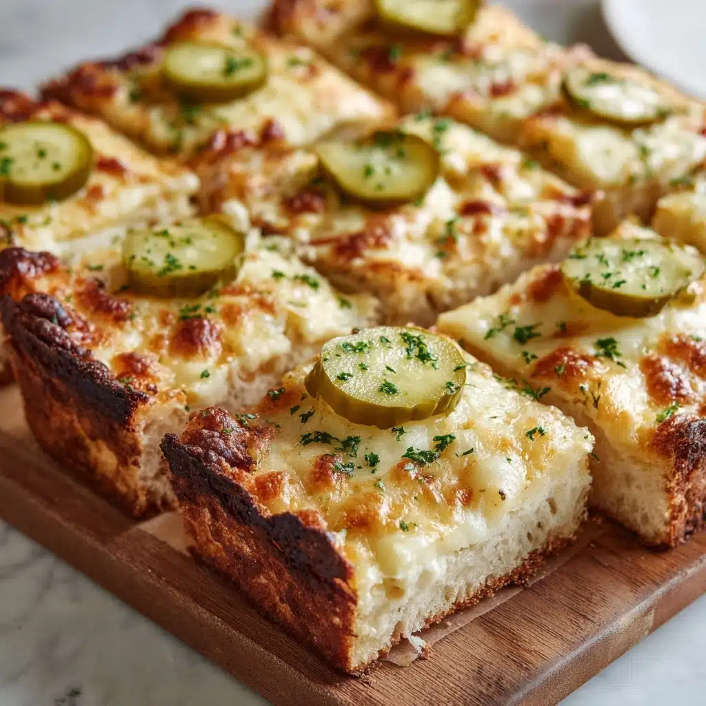 Cheesy Pickle Bread Recipe for a Savory Snack Recipe