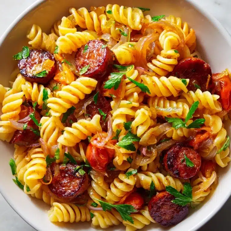 One Pot Kielbasa Pasta Recipe