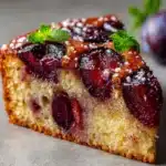 Moist Plum Cake Recipe