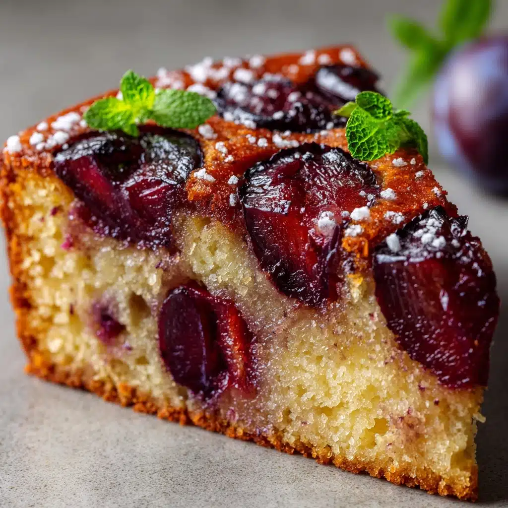 Moist Plum Cake Recipe - Recipe Image