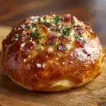 Stuffed Breakfast Pretzel Rolls Bursting with Savory Goodness Recipe