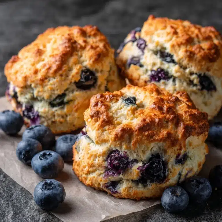 Sweet Blueberry Biscuits with a Tender, Fluffy Bite Recipe