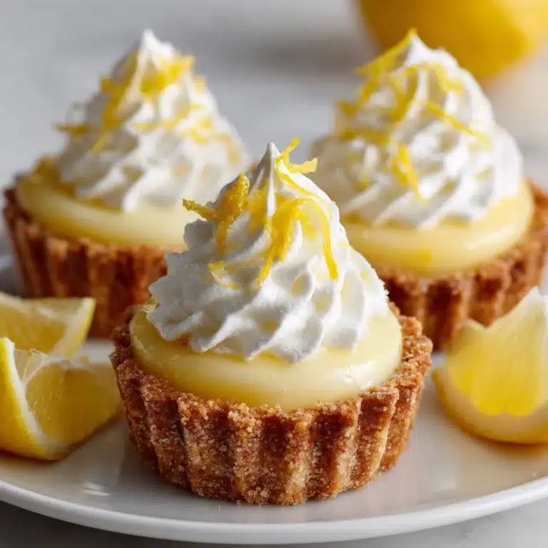 No-Bake Lemon Cream Cheese Pie Cups for Easy Desserts Recipe