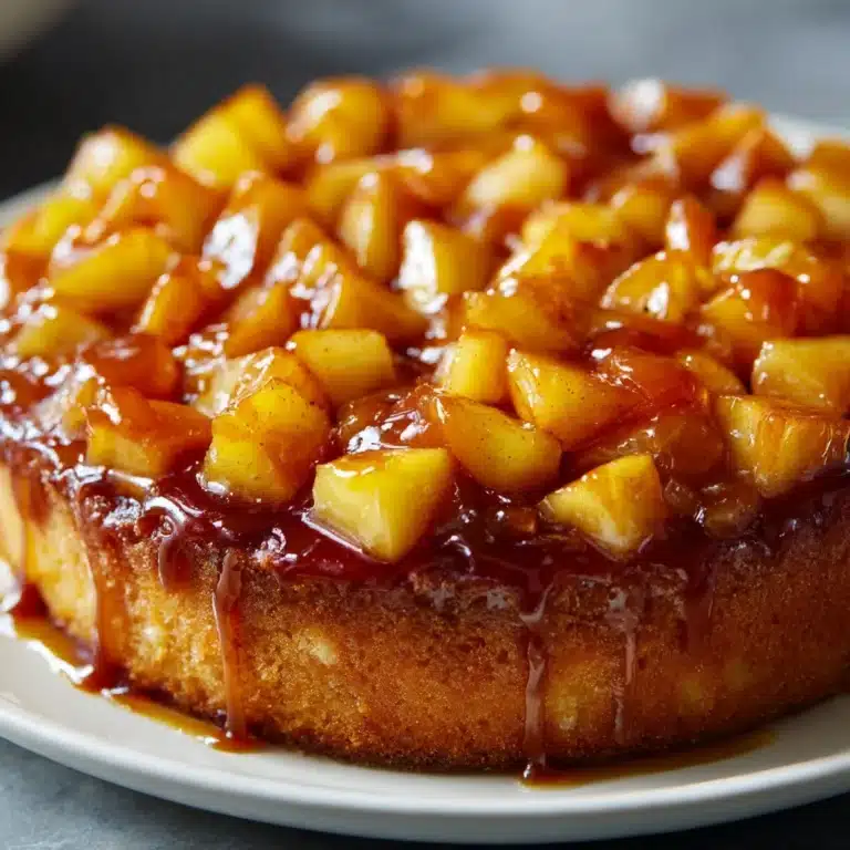 Caramel Apple Skillet Cookie Recipe