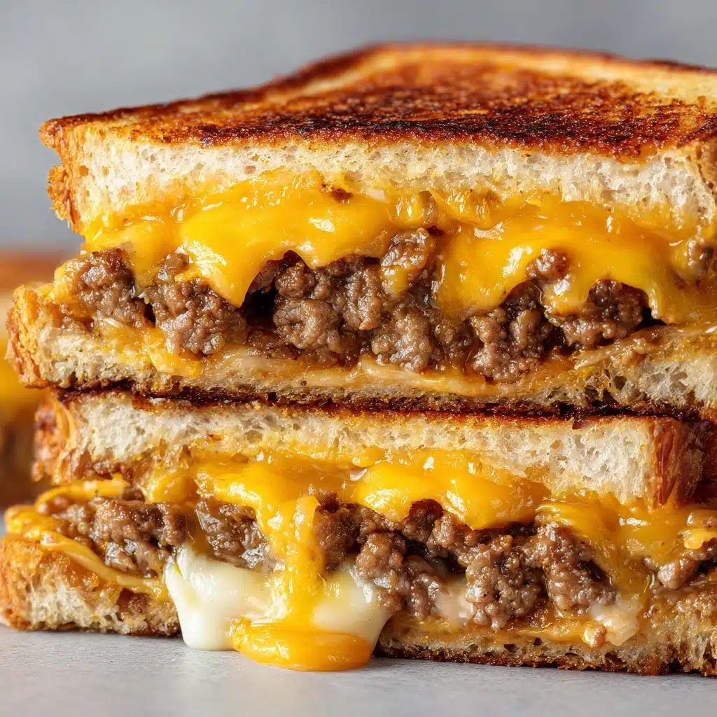 Classic Patty Melt Burger with Secret Sauce Recipe