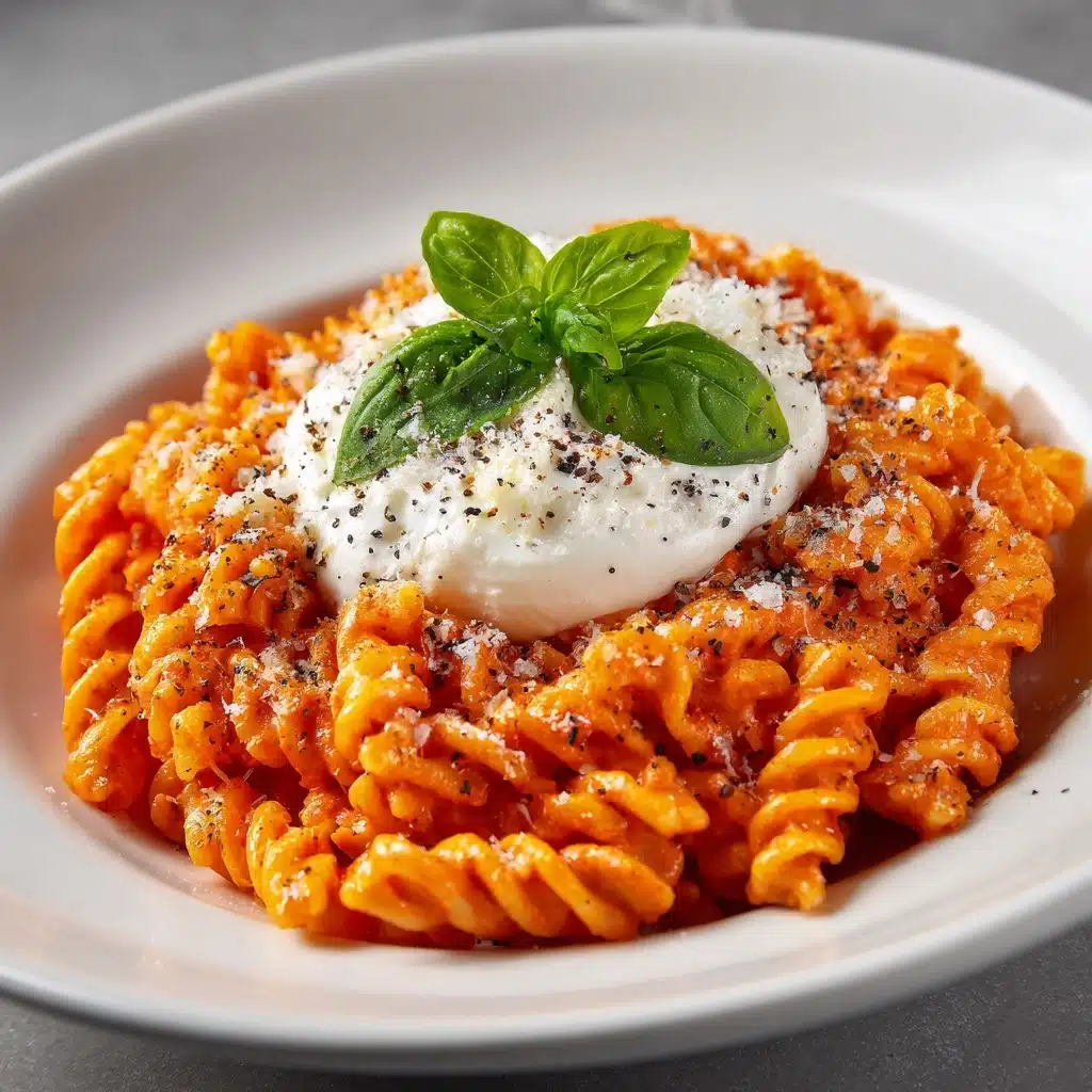 Creamy Romesco Pasta with Rich Roasted Pepper Sauce Recipe