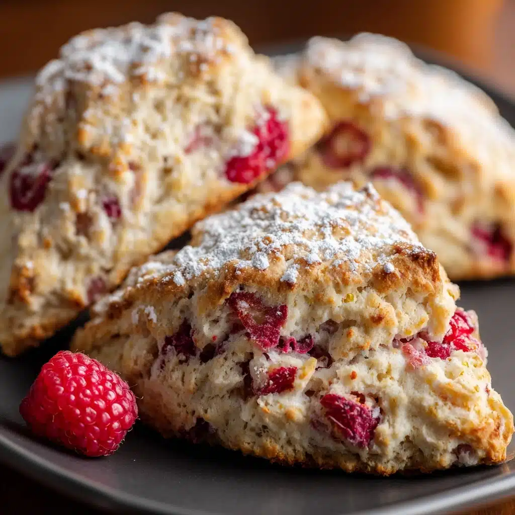 Strawberry Rhubarb Scones Recipe