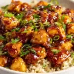 One-Skillet Honey BBQ Chicken & Rice Recipe