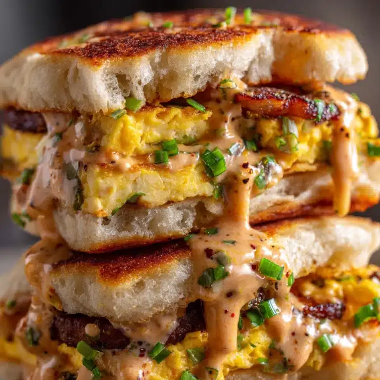 Spicy Chipotle Egg Breakfast Sandwiches Recipe
