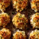 Caramelized Onion & Gruyère Stuffed Mushrooms Recipe